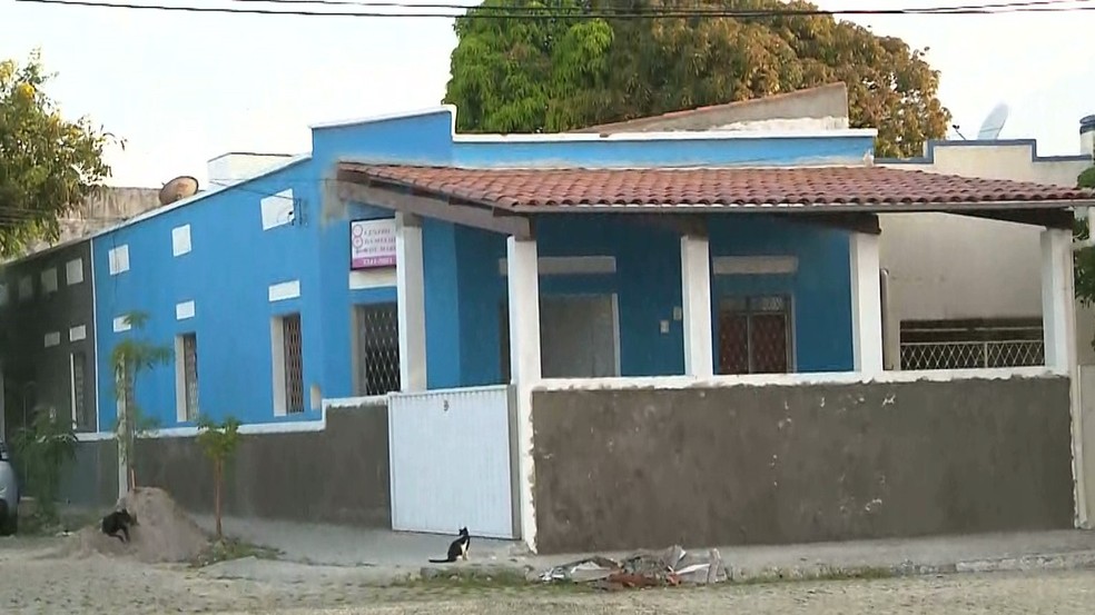 Centro da Mulher 8 de Março, no bairro do Róger, em João Pessoa — Foto: Reprodução/TV Cabo Branco