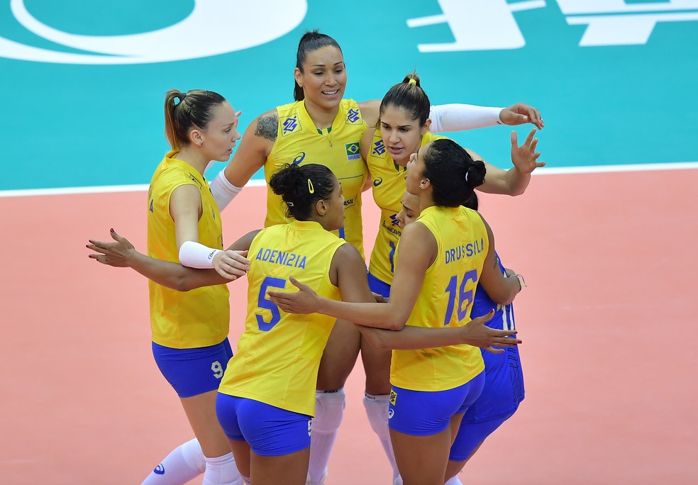 Brasil Itália Final Grand Prix 2017 (Foto: @FIVB)