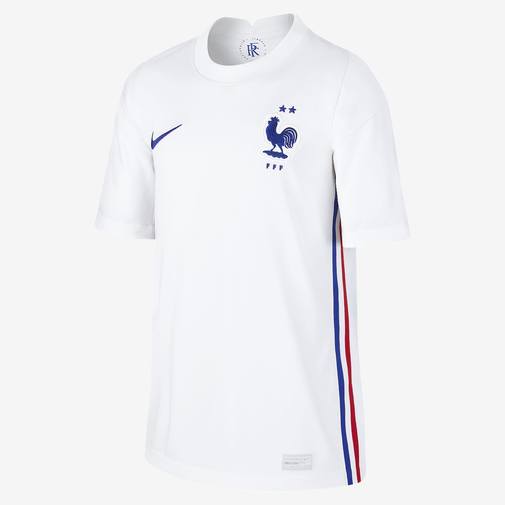 Segunda camisa da França — Foto: Divulgação
