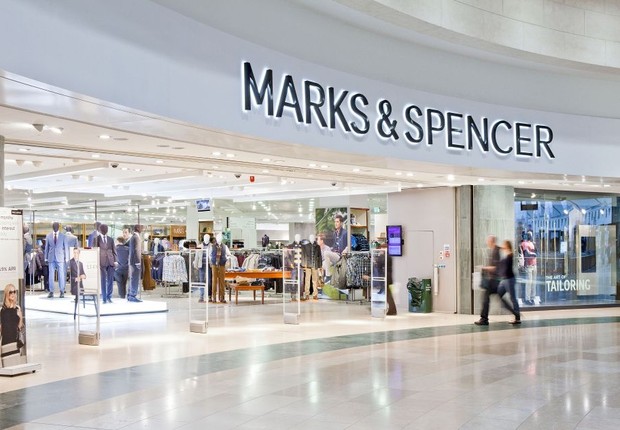 Fachada de loja da Marks & Spencer (Foto: Divulgação)