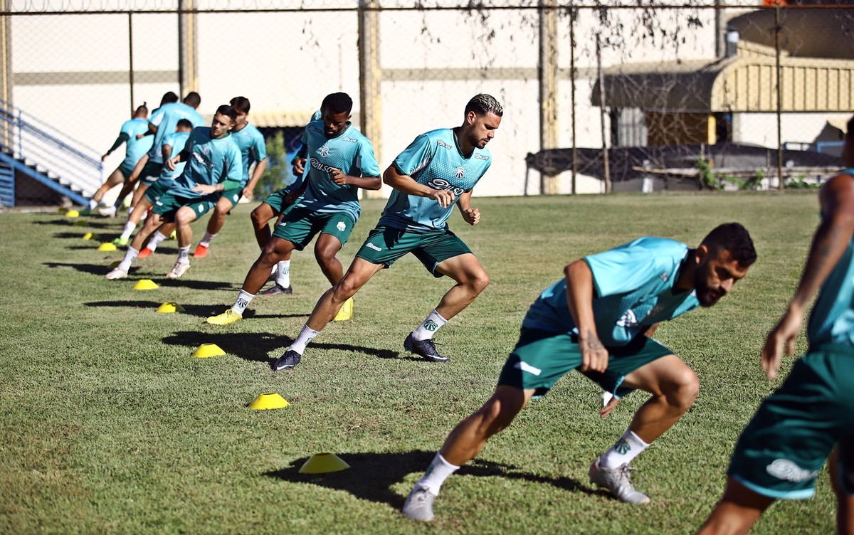 Jogadores da Caldense realizam teste para medir capacidade de ...