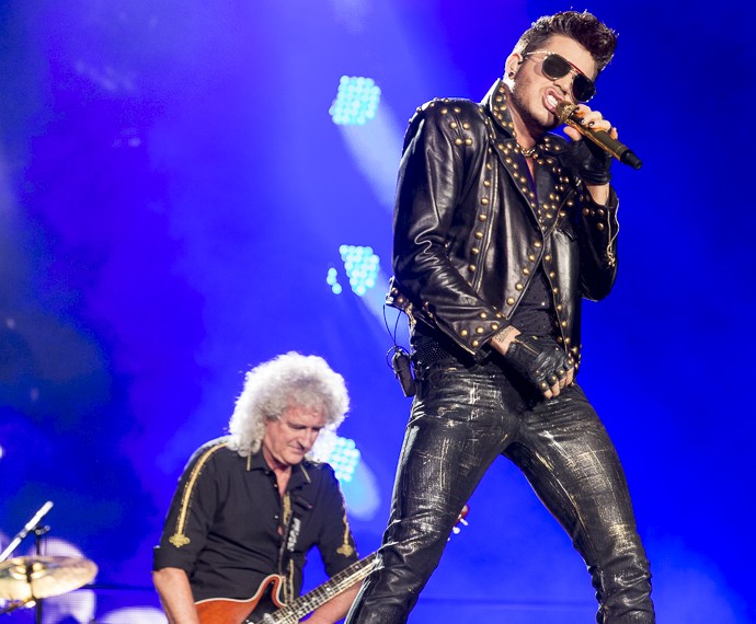 Queen + Adam Lambert no ROck in Rio 2015 (Foto: Felipe Monteiro/Gshow)