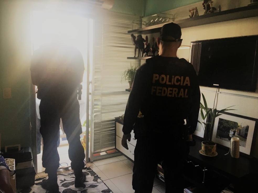 Polícia Federal faz operação contra fraudes bancárias — Foto: Divulgação/PF