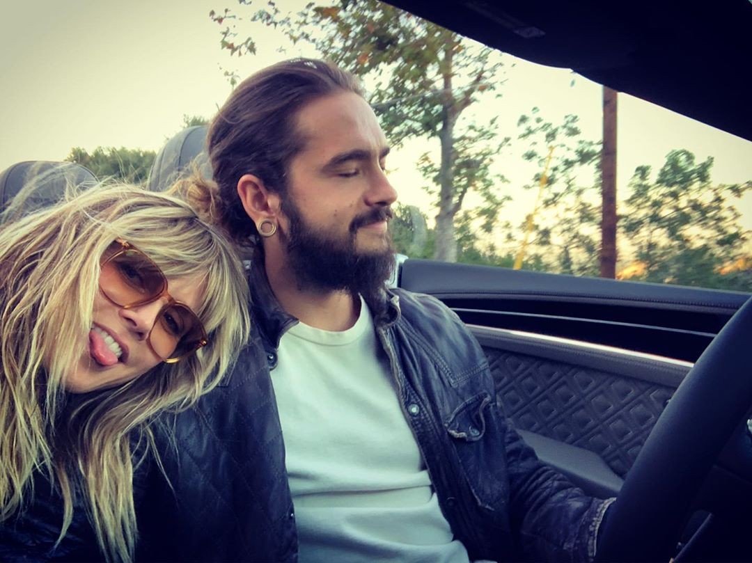 Heidi Klum e Tom Kaulitz (Foto: Reprodução/Instagram)