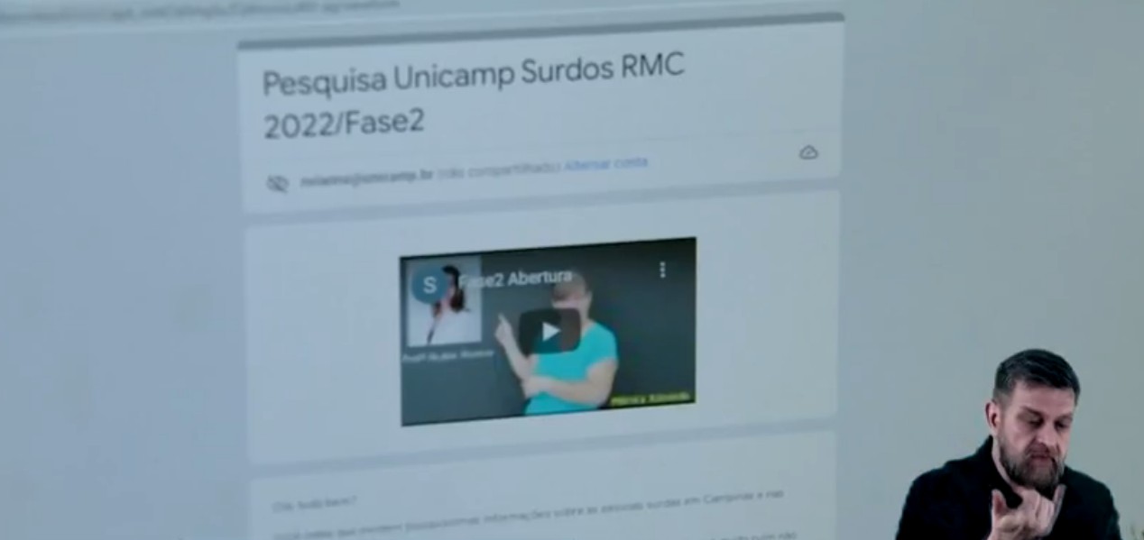 Pesquisa da Unicamp busca mapear dificuldades de surdos em serviços de saúde na Região Metropolitana de Campinas