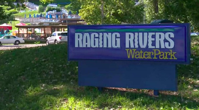 O caso aconteceu no Raging Rivers Waterpark (Foto: Reprodução/News.com.au)