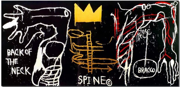 Obra de Jean Michel Basquiat (Foto: Divulgação)