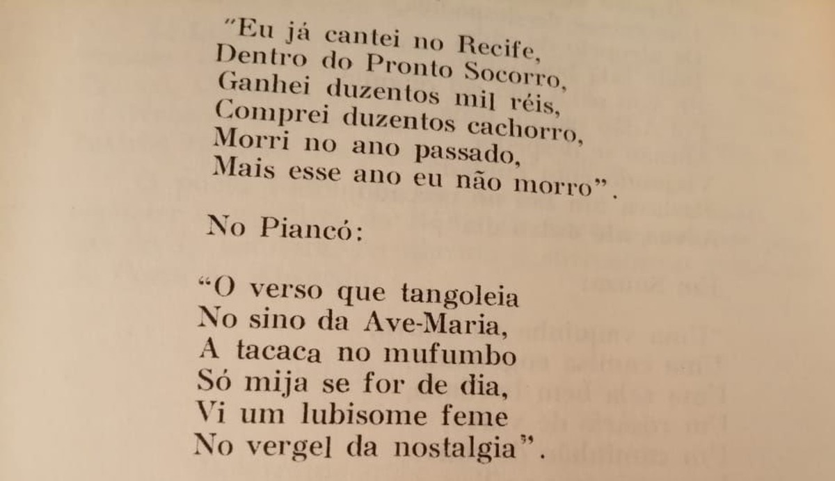 Ano Passado Eu Morri Mas Esse Ano Eu Nao Morro Verso Absurdo Une Paraibanos A Novas Geracoes Paraiba G1