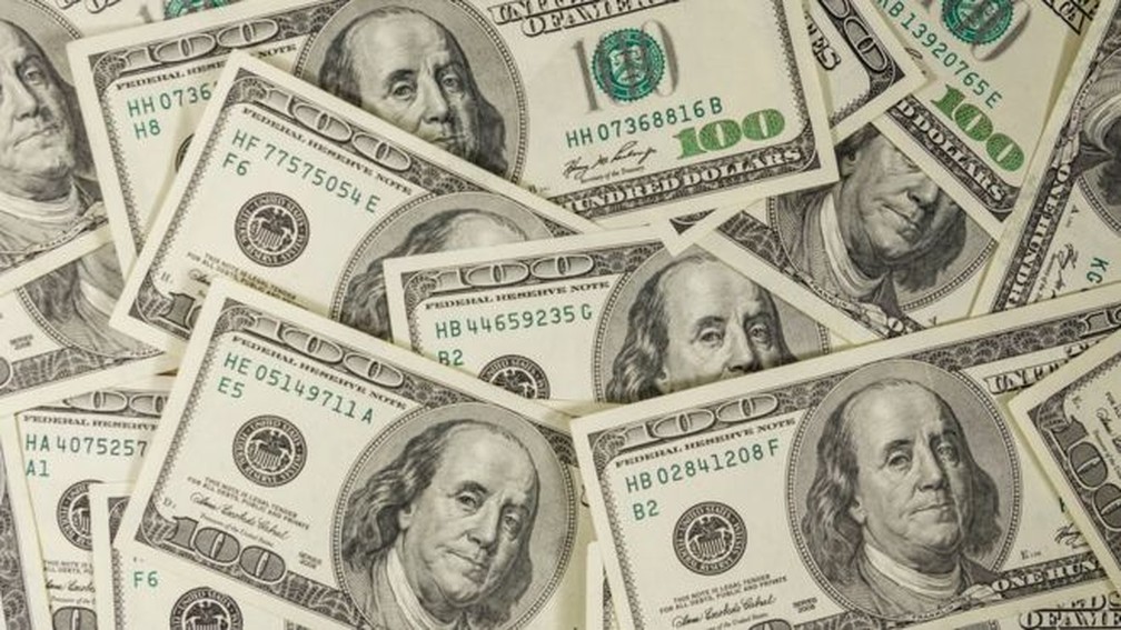 Dólar tem forte queda e é cotado a R$ 5,14, no menor valor desde julho — Foto: GETTY IMAGES via BBC