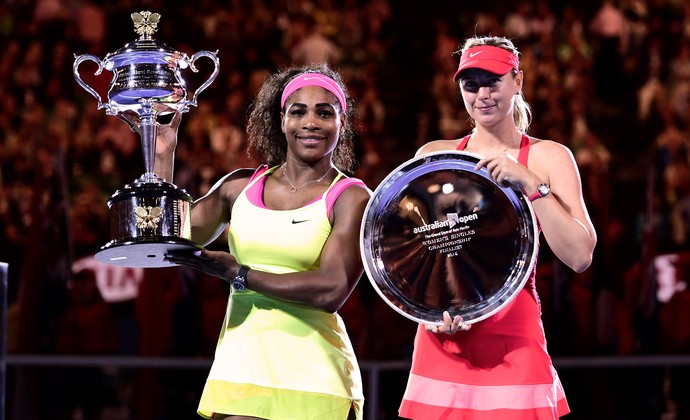 Sharapova x Serena final Aberto da Austrália (Foto: Ben Solomon/Tennis Australia)