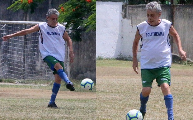 Aos 75 anos, Chico Buarque joga futebol com amigos no Rio - Quem