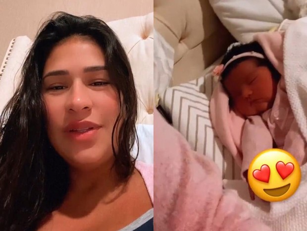 Simone Mendes e sua filha caçula, Zaya (Foto: Reprodução/Instagram)