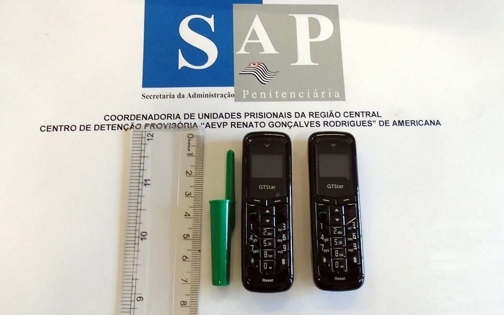 Apreensões de celulares e drogas durante visitas a penitenciárias esbarra na falta de equipamentos para revistas feitas pelos agentes na região de Campinas (Foto: SAP/Divulgação)