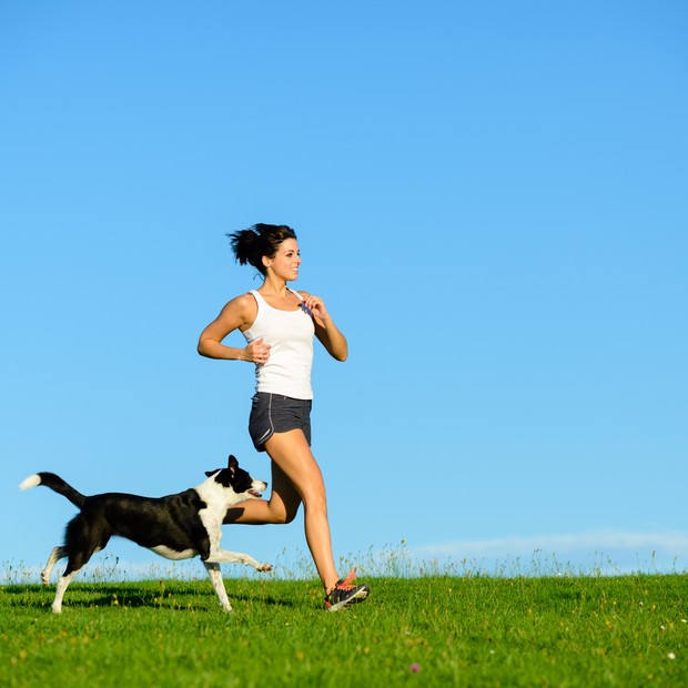 Como correr com o cachorro (Foto: Thinkstock)