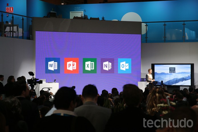 Microsoft MWC (Foto: Fabr?cio Vitorino/TechTudo)