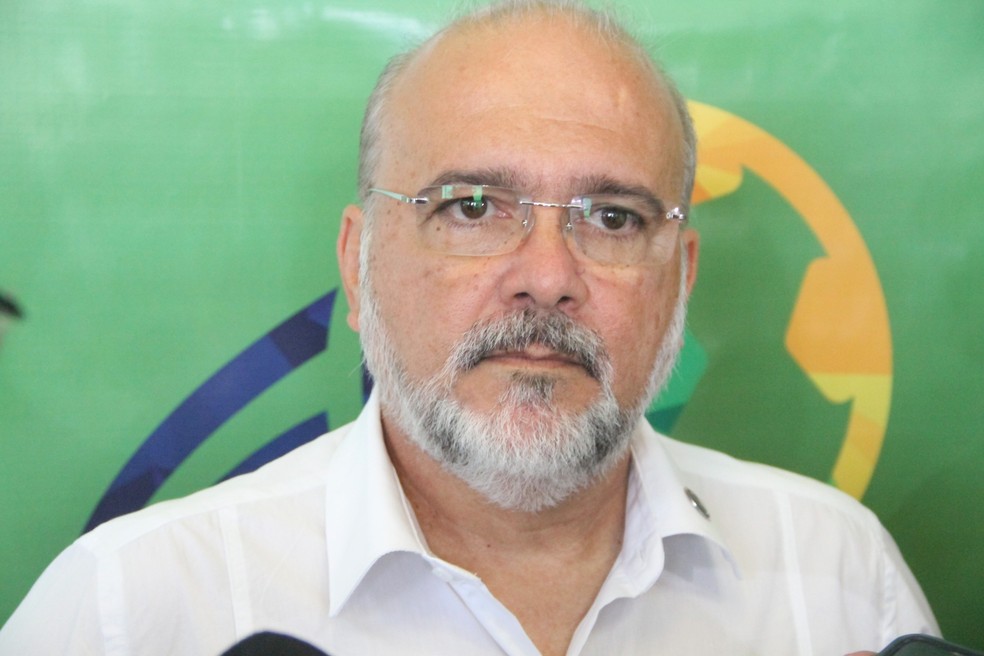 Sérgio Meira é o candidato da situação para o cargo de presidente do Conselho Deliberativo do Botafogo-PB — Foto: Vitor Oliveira / GloboEsporte.com