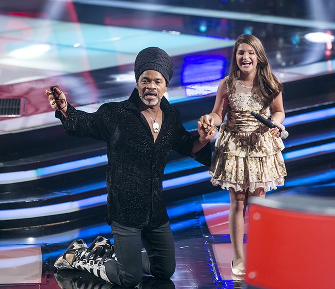 Kaliny Rodrigues conquista Carlinhos Brown (Foto: Isabella Pinheiro/Gshow)