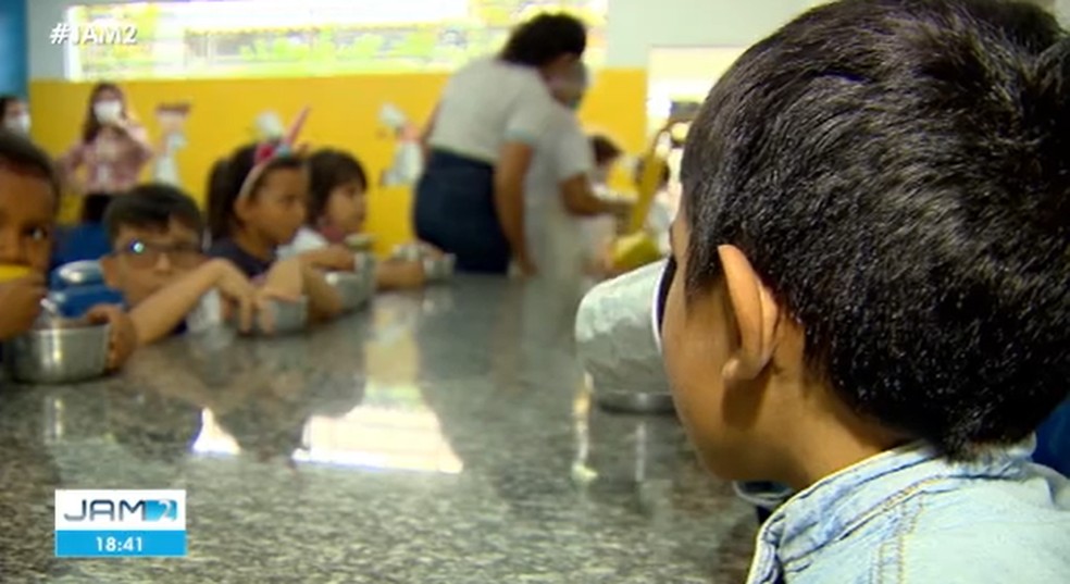 Aumento no preço de alimentos impacta orçamento para merenda nas escolas públicas em Manaus — Foto: Reprodução