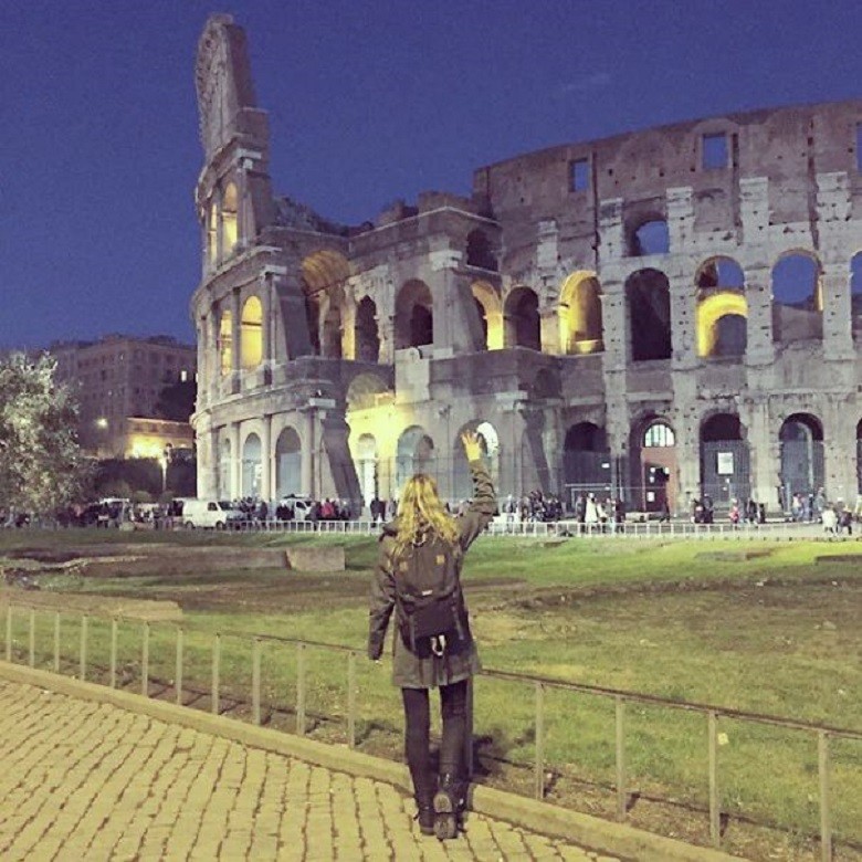 Coliseu de Roma (Foto: Arquivo Pessoal/Megan Sullivan)