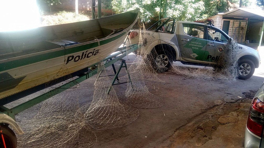 Efetivo de 22 policiais conta com cinco viaturas e dois barcos (Foto: Polícia Ambiental/Divulgação)