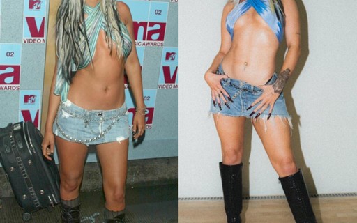 Luísa Sonza se inspira em Christina Aguilera para festa de lançamento de clipe