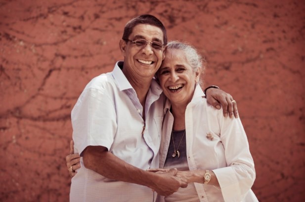 Zeca com Maria Bethania em 2018