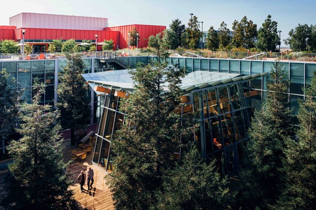 Facebook revela imagens de seu novo campus na Califórnia  (Foto: Divulgação )