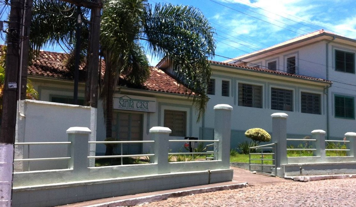 Hospital de Santa Bárbara, em Minas