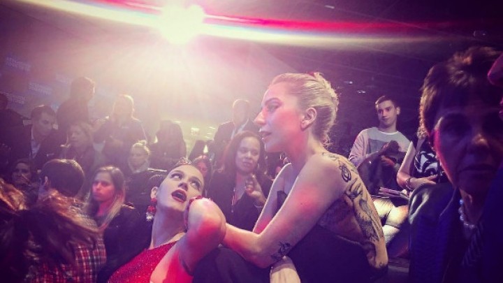 Katy Perry e Lady Gaga (Foto: Instagram)