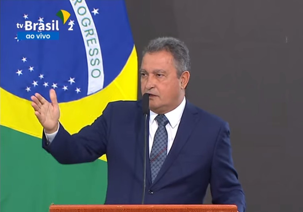 Rui Costa, ministro da Casa Civil do governo Lula, em cerimônia de transmissão de cargo em Brasília. — Foto: Divulgação