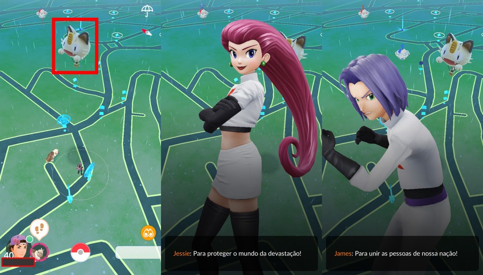 Pokemon Go Jessie E James Chegam Ao Jogo Com Direito A Balao Meowth Esports Ge