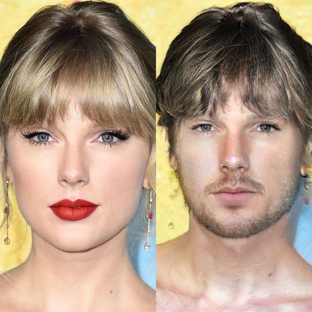 Fãs trocam o gênero dos famosos e se apaixonam (Foto: Reprodução/Instagram)