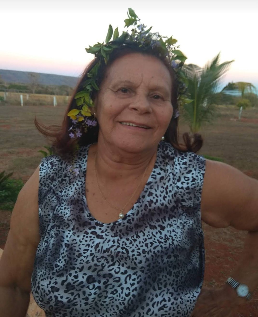 Terezinha Lima, 81 anos, morreu esperando por leito de UTI no Hospital de Planaltina, no DF — Foto: Arquivo Pessoal