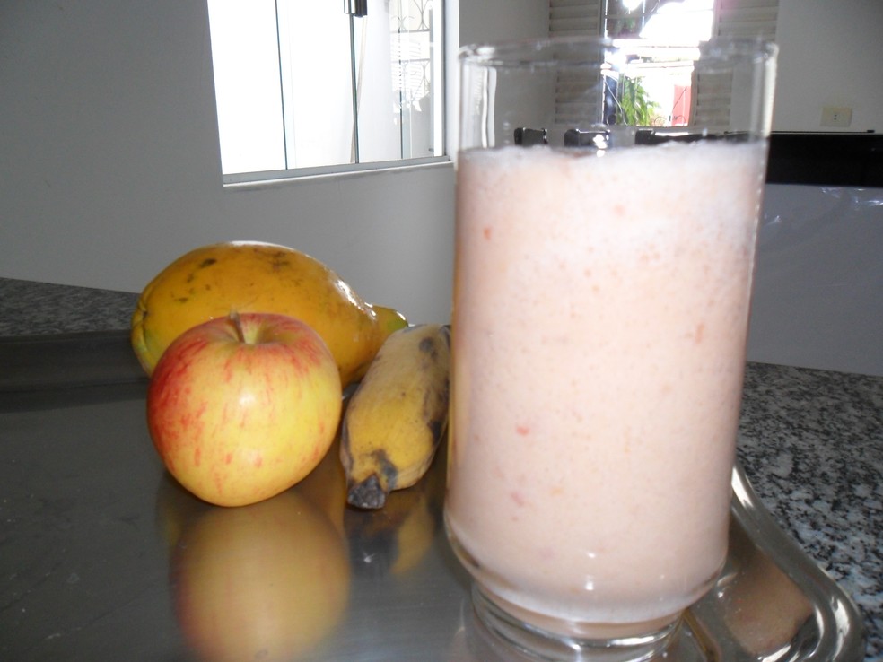 Vitamina Salada de Frutas | Receitas Gshow | Gshow