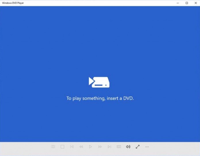 Windows DVD Player vai substituir Windows Media Player nos computadores (Foto: Divulgação/Microsoft)