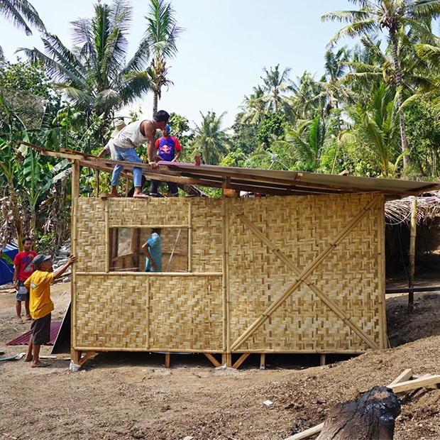 Projeto cria casas para vítimas de terremotos na Indonésia (Foto: Divulgação)
