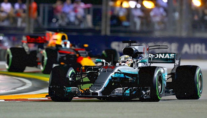 Lewis Hamilton vence o GP de Cingapura