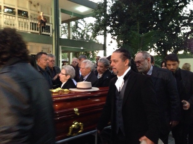 Enterro de Nico Fagundes (Foto: Giulia Perachi/RBS TV)
