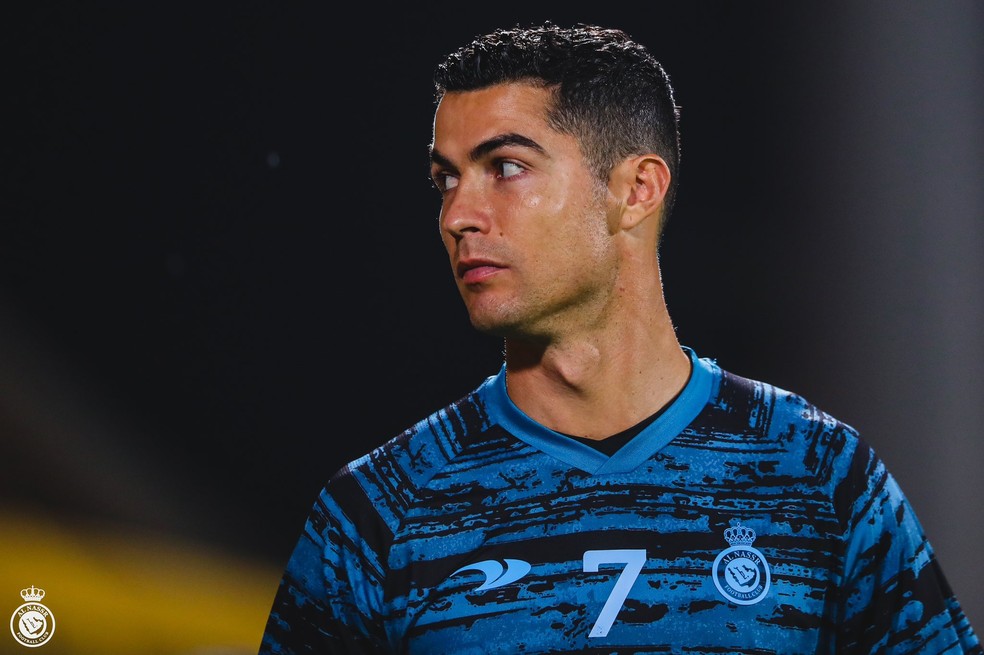 Cristiano Ronaldo no Al-Nassr — Foto: Divulgação/Al-Nassr