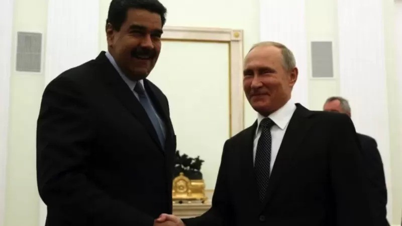 Venezuela de Maduro e Rússia de Putin possuem vários negócios, sobretudo na área de defesa (Foto: Getty Images )