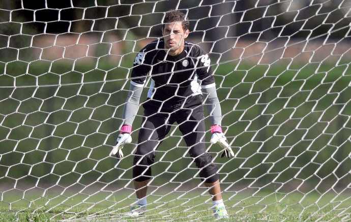 Martin Silva goleiro do Olimpia (Foto: AFP) Martin Silva goleiro do Olimpia (Foto: AFP)
