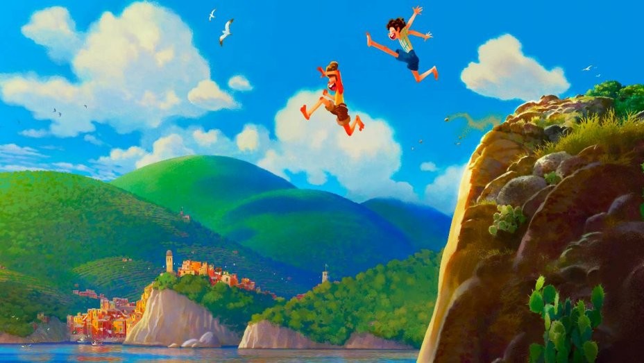 Ilustração de Luca, filme da Pixar com estreia prevista para 2021 (Foto: Divulgação / Walt Disney Studios)