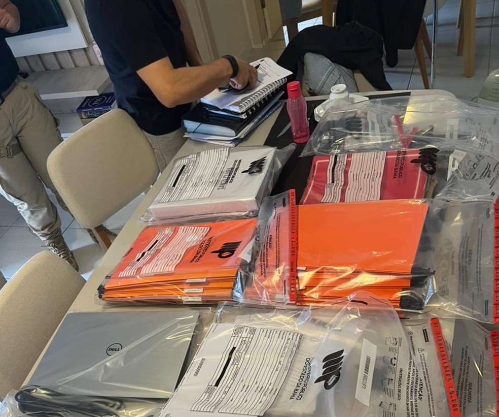 Operação cumpre mandados em investigação do Ministério Público  — Foto: Divulgação
