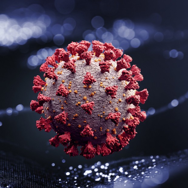 O novo coronavírus: Covid-19 (Foto: Getty Images)