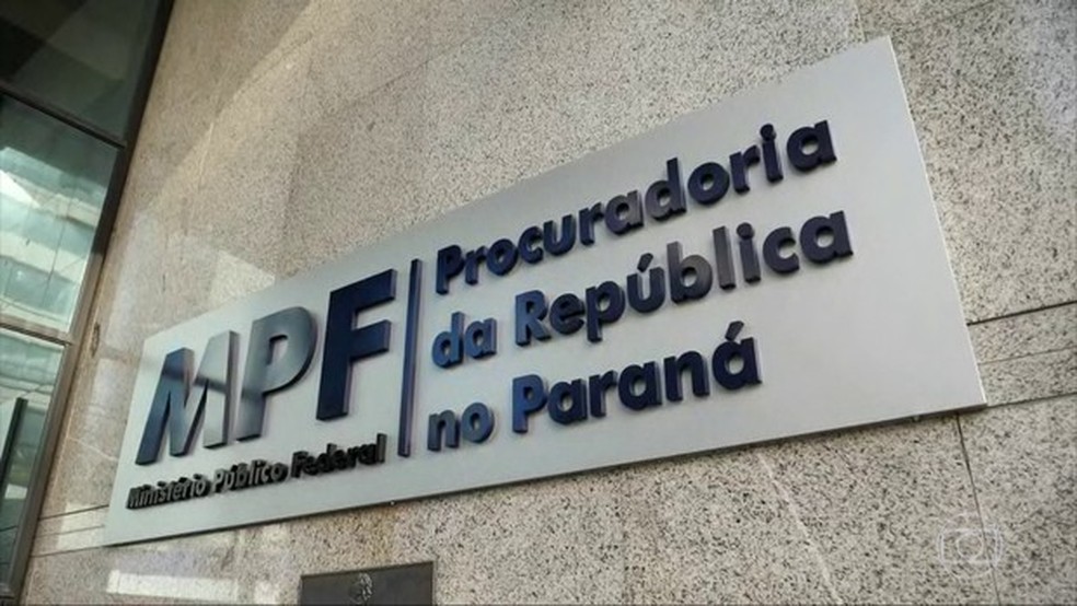 Sede do Ministério Público Federal (MPF), em Curitiba — Foto: Reprodução/TV Globo