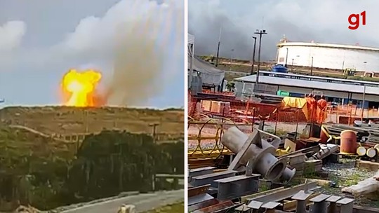 Explosão em tanque de petróleo deixa quatro feridos na Refinaria Abreu e Lima