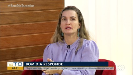 Tire suas dúvidas sobre mudanças de nome no Bom Dia Responde