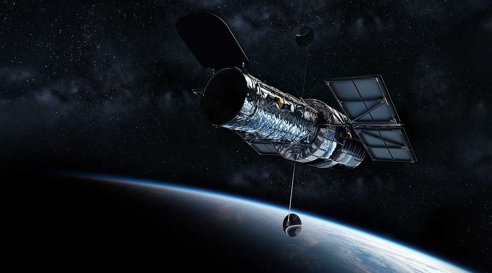 Telescópio Espacial Hubble da NASA (Foto: Pixabay/Andrew-Art/Creative Commons)