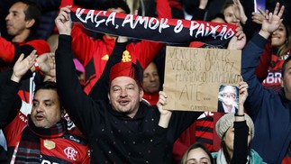 Flamengo enfrenta o Al-Hilal pela semifinal Mundial de Clubes da Fifa. — Foto: Khaled DESOUKI / AFP
