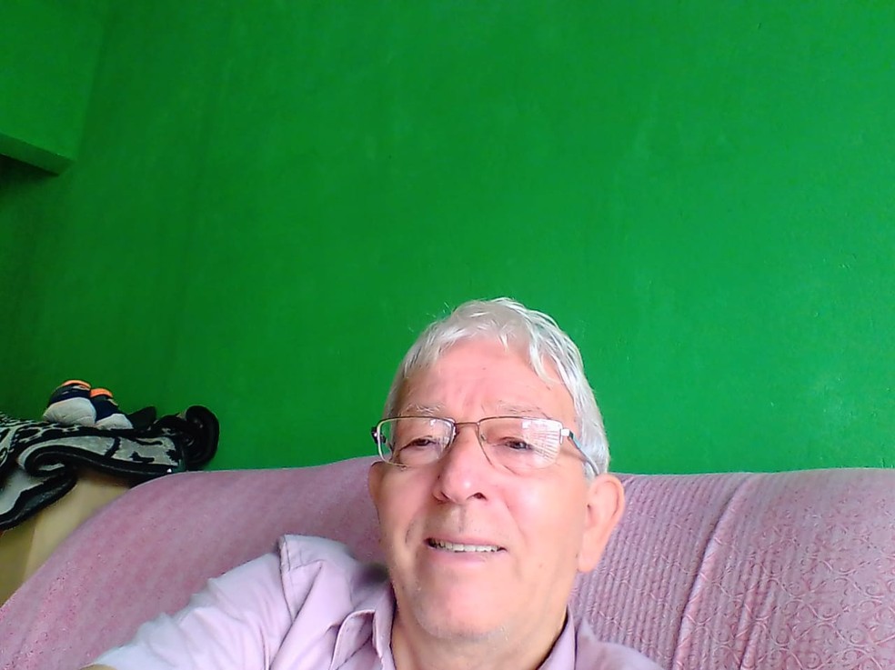 Pai de Rogério, Narcizo morreu de Covid-19 durante internação na Santa Casa de Sorocaba — Foto: Arquivo Pessoal